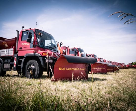 Fahrzeugflotte von DLS Lehmann Hausmeisterservice für Thüringen und Hessen